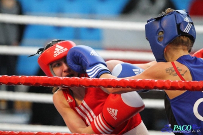 Finał 13. MP seniorek kat 48 kg: Sandra Brodacka - Patrycja Bednarek