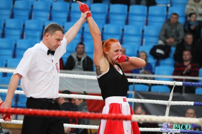 Finał 13. MP seniorek kat 81 kg: Patrycja Woronowicz - Karolina Koszela