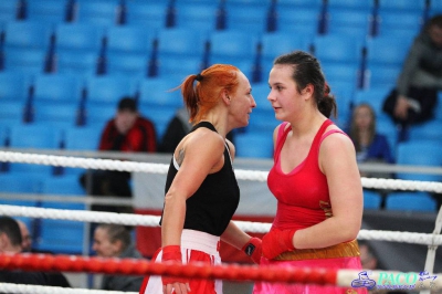 Finał 13. MP seniorek kat 81 kg: Patrycja Woronowicz - Karolina Koszela