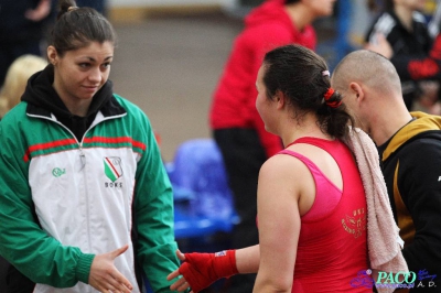 Finał 13. MP seniorek kat 81 kg: Patrycja Woronowicz - Karolina Koszela