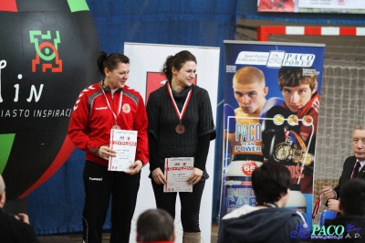 Finał 13. MP seniorek kat 81 kg: Patrycja Woronowicz - Karolina Koszela