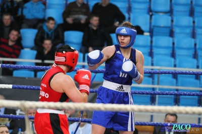 Finał 13. MP seniorek kat 75 kg : Katarzyna Cichosz - Lidia Fidura