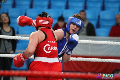 Finał 13. MP seniorek kat 75 kg : Katarzyna Cichosz - Lidia Fidura