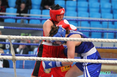 Finał 13. MP seniorek kat 75 kg : Katarzyna Cichosz - Lidia Fidura