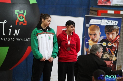 Finał 13. MP seniorek kat 75 kg : Katarzyna Cichosz - Lidia Fidura