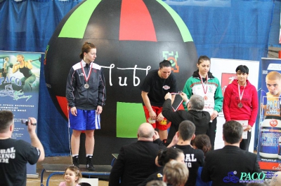 Finał 13. MP seniorek kat 75 kg : Katarzyna Cichosz - Lidia Fidura