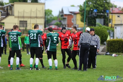 PLFA I: Tytani Lublin - Mustangs Płock 13:12