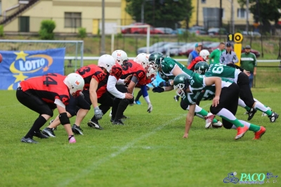 PLFA I: Tytani Lublin - Mustangs Płock 13:12