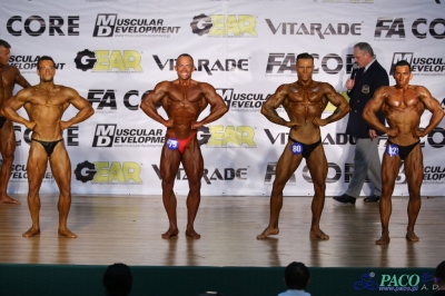 Kulturystyka mężczyzn ; 75 kg Debiuty PZKFiTS Ostrów Mazowiecka 2014_26