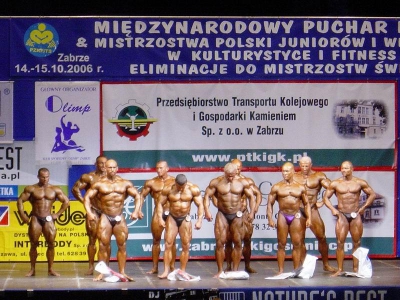 Ekipa PACO na Pucharze Polski Zabrze 15 X 2006