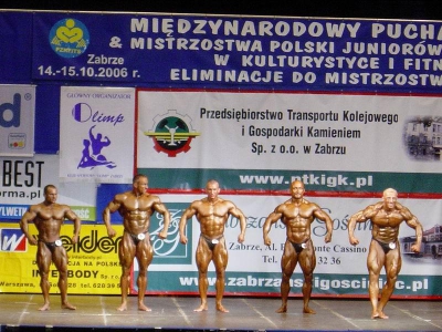 Ekipa PACO na Pucharze Polski Zabrze 15 X 2006