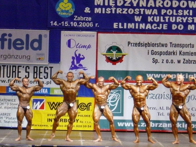 Ekipa PACO na Pucharze Polski Zabrze 15 X 2006