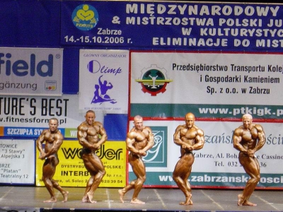 Ekipa PACO na Pucharze Polski Zabrze 15 X 2006