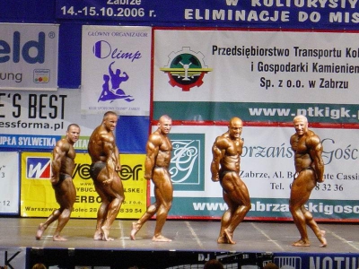 Ekipa PACO na Pucharze Polski Zabrze 15 X 2006