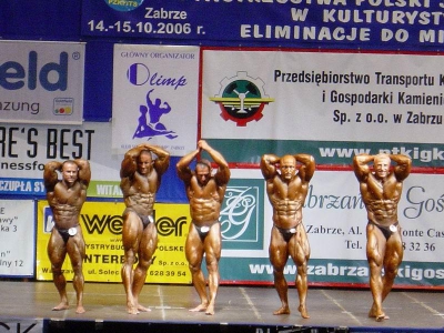 Ekipa PACO na Pucharze Polski Zabrze 15 X 2006