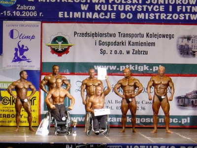 Ekipa PACO na Pucharze Polski Zabrze 15 X 2006