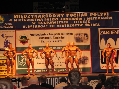 Ekipa PACO na Pucharze Polski Zabrze 15 X 2006