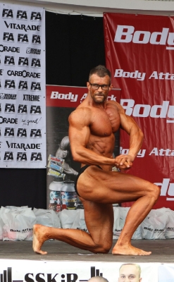 Klaudiusz Nocoń w VIII Zawodach w Kulturystyce i Fitness Sopot 2015 