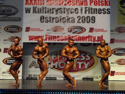 XXXII MP w Kulturystyce i Fitness - Ostrołęka 2-3 maja 2009