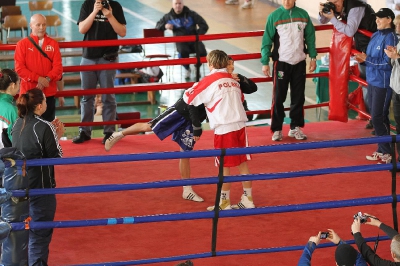 12 Mistrzostwa Polski Seniorek w Boksie Karolina Michalczuk vs Sandra Drabik