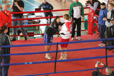 12 Mistrzostwa Polski Seniorek w Boksie Karolina Michalczuk vs Sandra Drabik