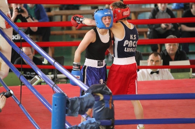 12 Mistrzostwa Polski Seniorek w Boksie Karolina Michalczuk vs Sandra Drabik