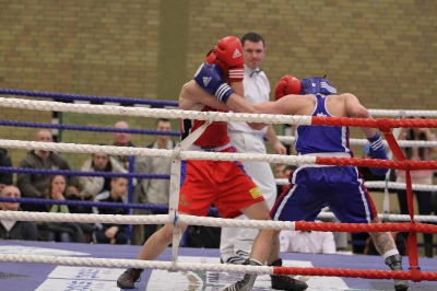 Mistrzostwa Okęgu Lubelskiego w Boksie 2012 : Kamil Latusek vs Cyprian Perepeczo