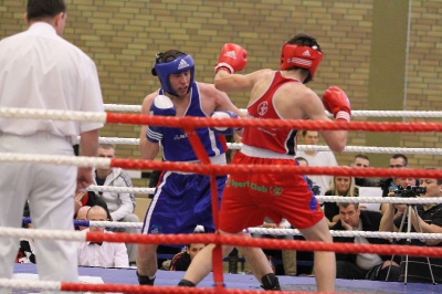 Mistrzostwa Okęgu Lubelskiego w Boksie 2012 : Kamil Latusek vs Cyprian Perepeczo