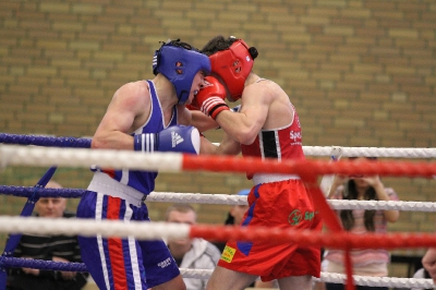 Mistrzostwa Okęgu Lubelskiego w Boksie 2012 : Kamil Latusek vs Cyprian Perepeczo