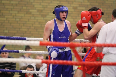 Mistrzostwa Okęgu Lubelskiego w Boksie 2012 : Kamil Latusek vs Cyprian Perepeczo