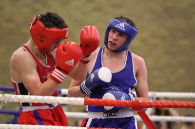 Mistrzostwa Okęgu Lubelskiego w Boksie 2012 : Kamil Latusek vs Cyprian Perepeczo