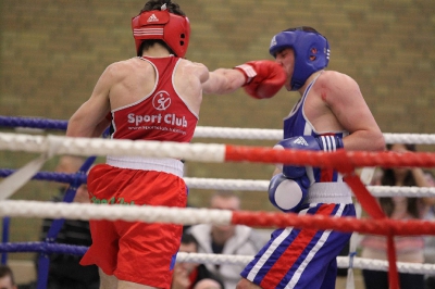 Mistrzostwa Okęgu Lubelskiego w Boksie 2012 : Kamil Latusek vs Cyprian Perepeczo