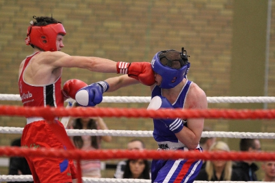 Mistrzostwa Okęgu Lubelskiego w Boksie 2012 : Kamil Latusek vs Cyprian Perepeczo