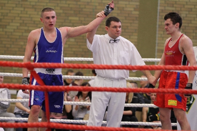 Mistrzostwa Okęgu Lubelskiego w Boksie 2012 : Kamil Latusek vs Cyprian Perepeczo