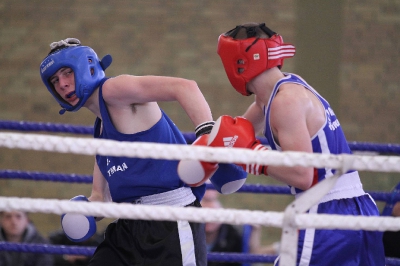 Mistrzostwa Okęgu Lubelskiego w Boksie - Puławy 2012 : Tomasz Kąkol - Karol Rogalski