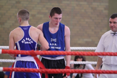 Mistrzostwa Okęgu Lubelskiego w Boksie - Puławy 2012 : Tomasz Kąkol - Karol Rogalski