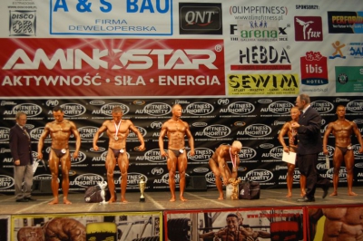 Mistrzostwa Polski Juniorów i Weteranów w Kulturystyce i Fitness Zabrze 25 X 2009