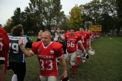 Półfinał PLFA II : Tytani Lublin - Cougars Szczecin