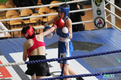 MOL Chełm 2013 :  Małgorzata Choma (Mechanik Włodawa) - Alina Szyszko (Boks Lublin)