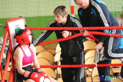 MOL Chełm 2013 :  Małgorzata Choma (Mechanik Włodawa) - Alina Szyszko (Boks Lublin)