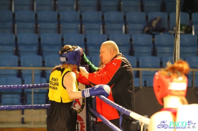 XIII MP Seniorek w Boksie Woroniecka Beata Hetman Białystok - Czech Kinga Stow.Polonia Świdnica 3:0