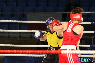 XIII MP Seniorek w Boksie Woroniecka Beata Hetman Białystok - Czech Kinga Stow.Polonia Świdnica 3:0