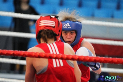 13. Mistrzostwa Polski Kobiet w Boksie - półfinał kat. 48 kg: Patrycja Bednarek (PKB Polkowice) - Agnieszka Słomska (Broń Radom)