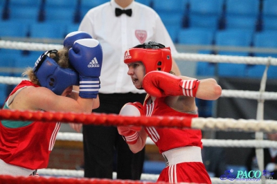 13. Mistrzostwa Polski Kobiet w Boksie - półfinał kat. 48 kg: Patrycja Bednarek (PKB Polkowice) - Agnieszka Słomska (Broń Radom)