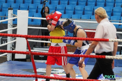 13. Mistrzostwa Polski Kobiet w Boksie - półfinał kat. 54 kg: Karolina Michalczuk - Paulina Zdanowicz