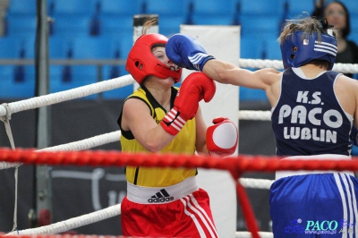 13. Mistrzostwa Polski Kobiet w Boksie - półfinał kat. 54 kg: Karolina Michalczuk - Paulina Zdanowicz