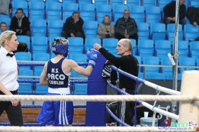 13. Mistrzostwa Polski Kobiet w Boksie - półfinał kat. 54 kg: Karolina Michalczuk - Paulina Zdanowicz