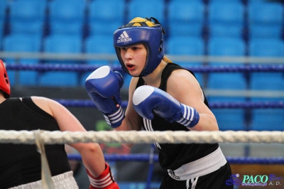 13. Mistrzostwa Polski Kobiet w Boksie - półfinał kat. 69 kg: Magdalena Konarska (Garda Karczew) - Hanna Solecka (Skorpion Szczecin) 1:2