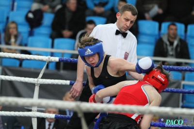 Finał 13. MP seniorek kat 64 kg: Kinga Siwa - Beata Woroniecka