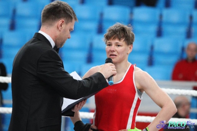 Finał 13. MP seniorek kat 64 kg: Kinga Siwa - Beata Woroniecka